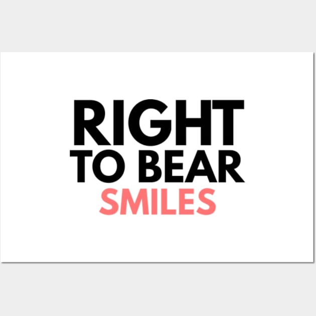 Right To Bear Smiles Wall Art by Worldengine